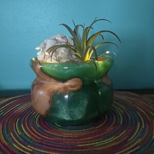 Handmade Wood/ Resin Bowl